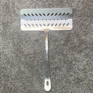 Amco 18/8 Stainless Steel Wide Slotted Spatula